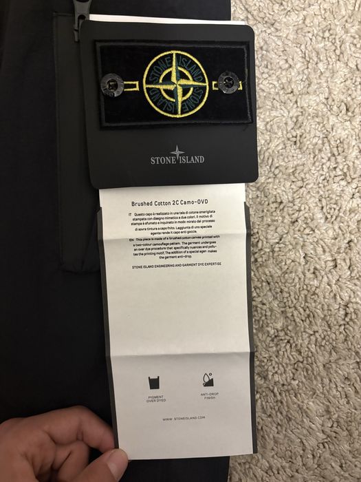 Stone Island ветровка – черна, чисто нова M