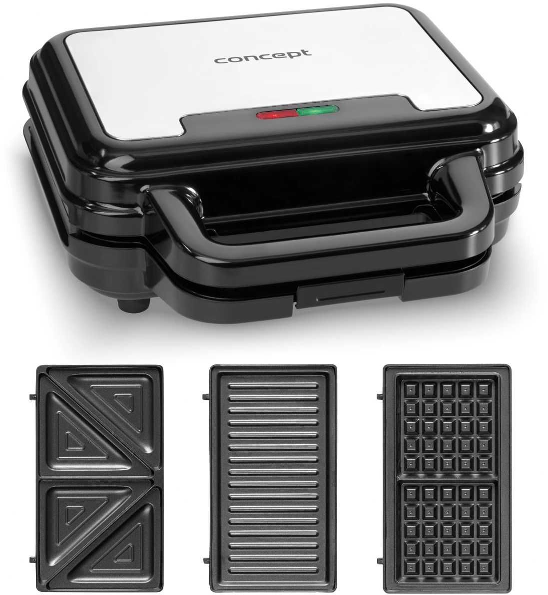Уред за Сандвич - Tостер - Гофретник Tefal UltraCompact 3 в 1 , 700W