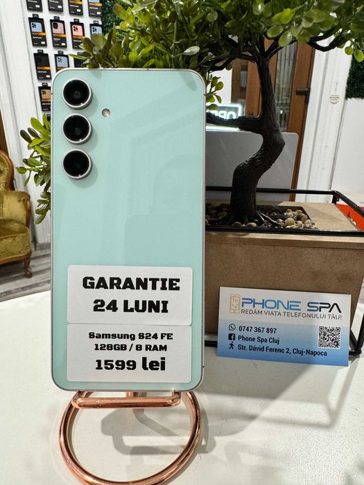 Samsung S24 FE 128Gb/8 RAM - Din magazin,cu garantie!