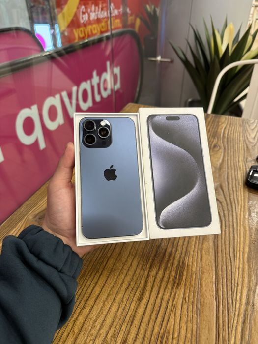 Iphone 15 Pro Max 256 Gb Dual Sim Kar/Dok Full