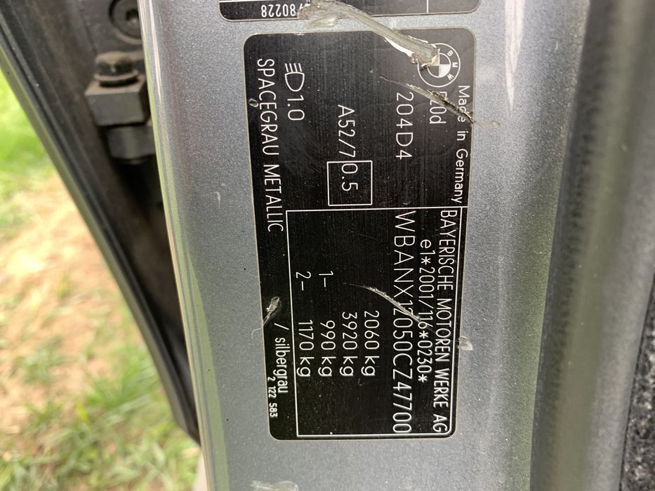 Dezmembrez bmw 520 e60