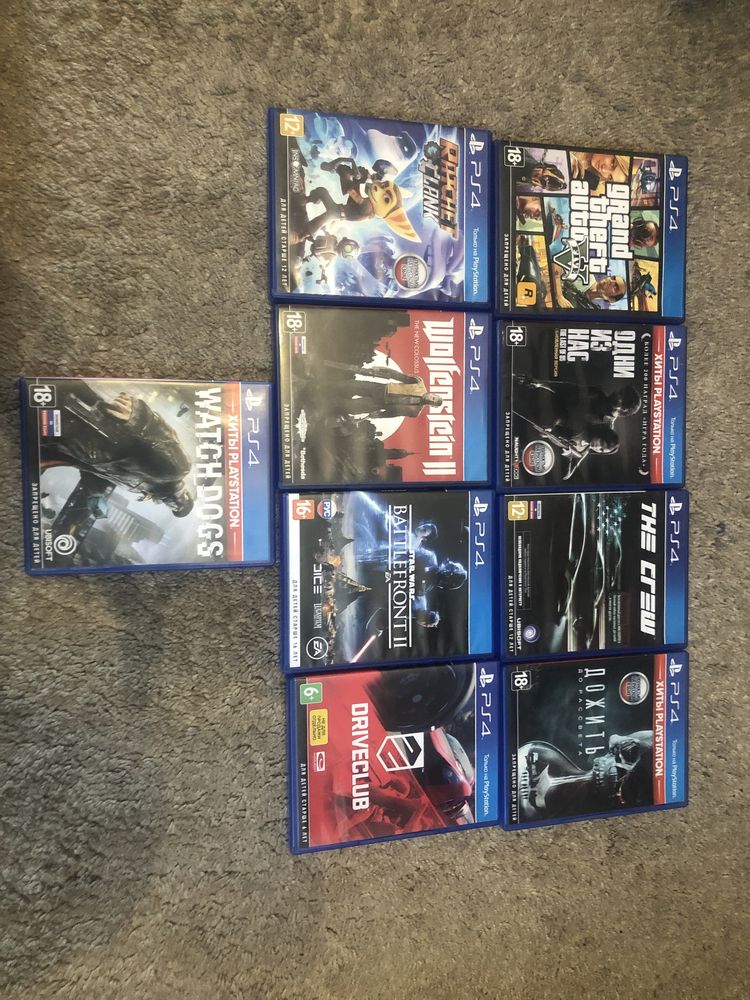 Playstation 4 диски