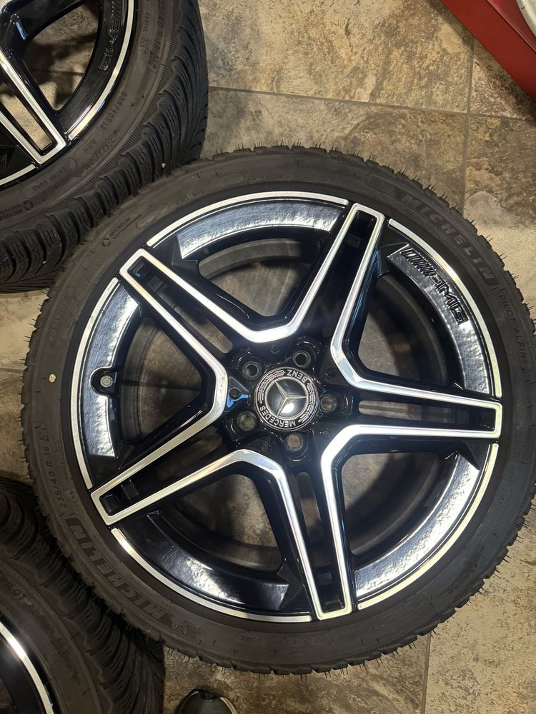 4бр. Джанти с гуми за Mercedes 18-ки 235/40/18