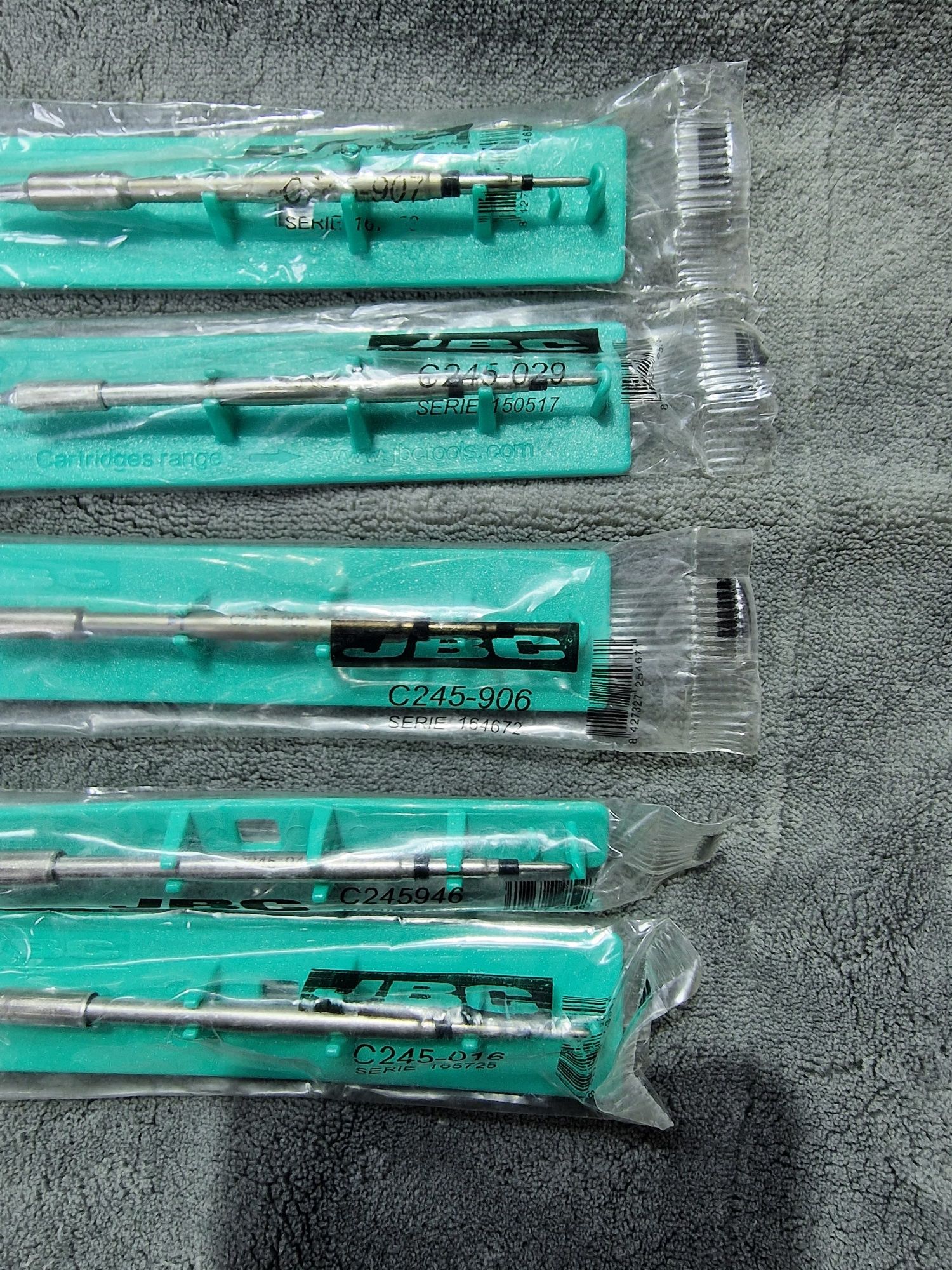Varfuri de lipit JBC C245 originale-noi sigilate