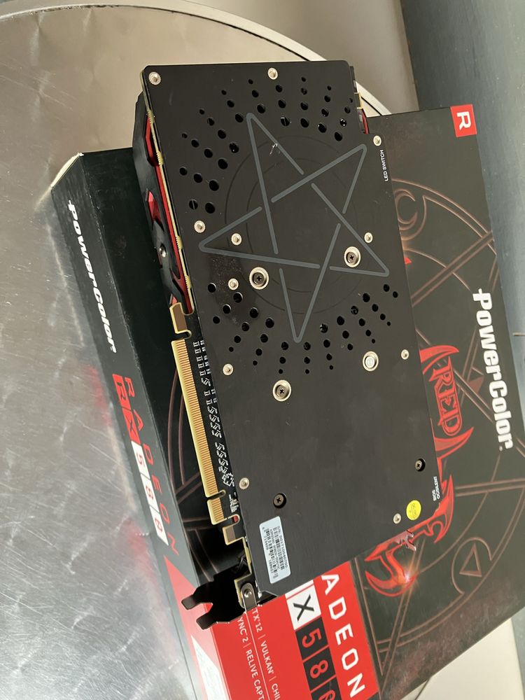 AMD radeon RX580 8 GB  Powercolor rx580 8 GB Red Devil