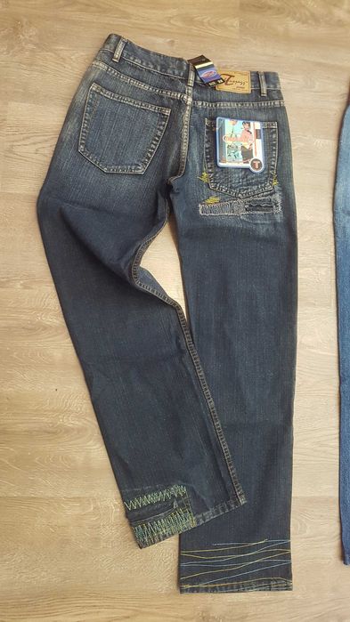 Мъжки дънки син цвят