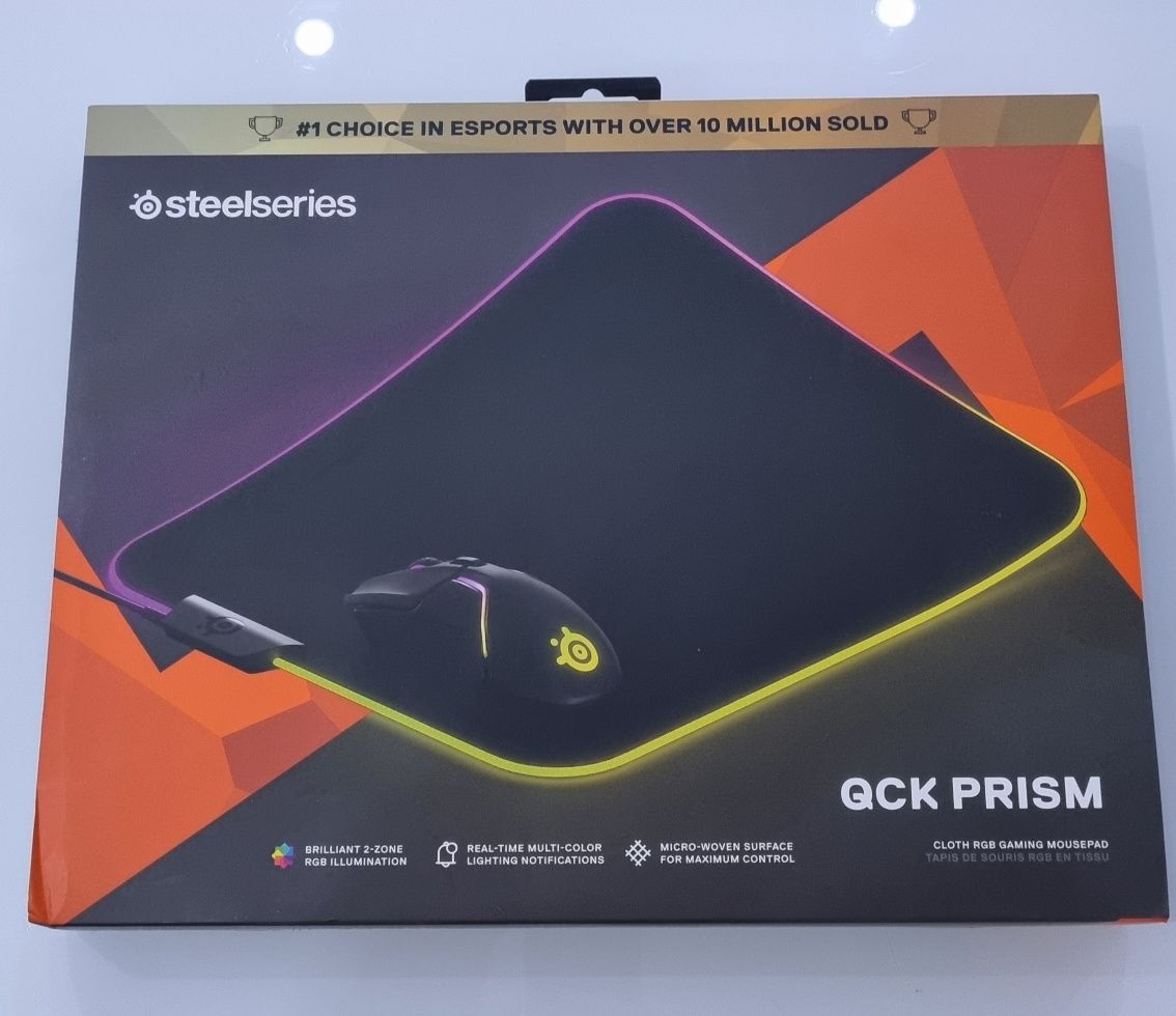 Геймърски RGB пад Steelseries Qck Prism