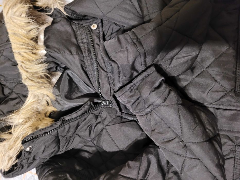 Geaca baieti 8-10 ani ( 140 ) culoarea negru, potrivita iarna