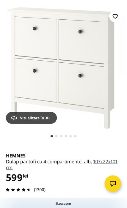 Pantofar Ikea IMPECABIL