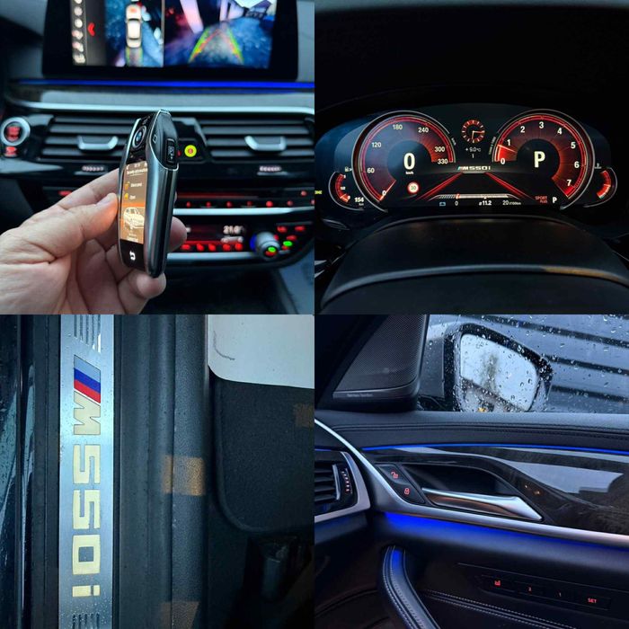 Bmw M550xi parcare cheie / soft close / vireaza spatele Fulll