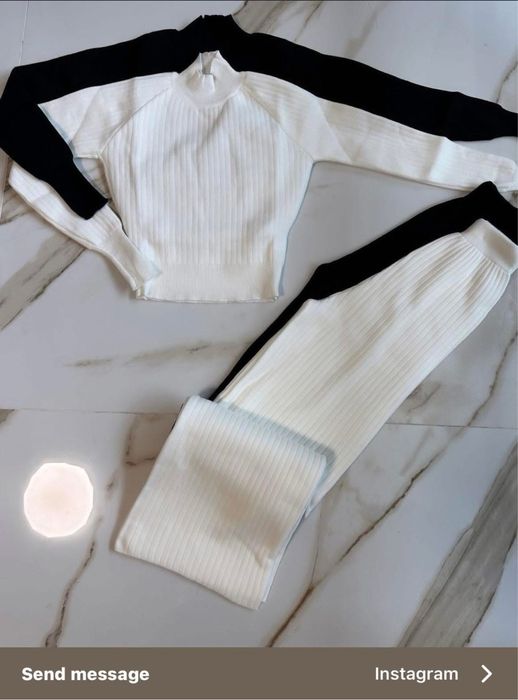 Дамски екип плетиво / Плетен комлект