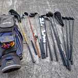 Set 16 crose golf, mingi si geanta