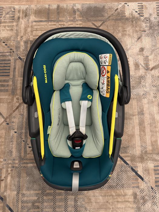 Maxi Cosi CORAL I-SIZE - Scoică auto modulară (0-12 KG) NEON GREEN