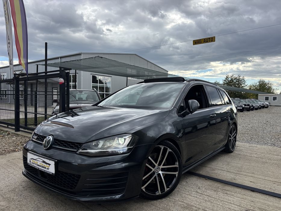 Golf 7 GTD 2016 euro6 2.0TDI 184 cp panoramic DSG