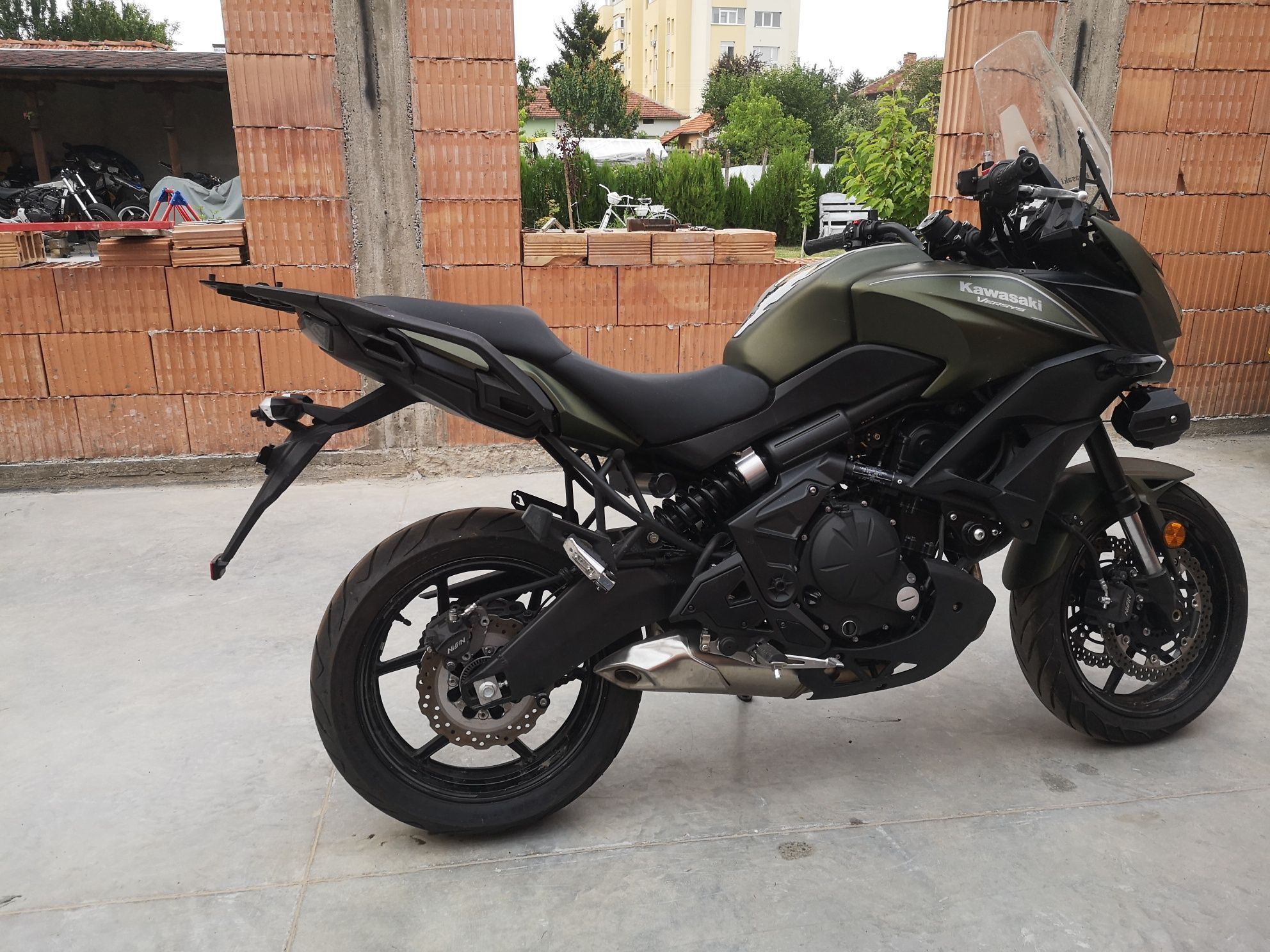 Kawasaki versys 650 2017 на части