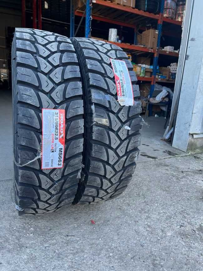 Cauciucuri noi de tractiune ON/OFF de cariera 315/80 R22.5