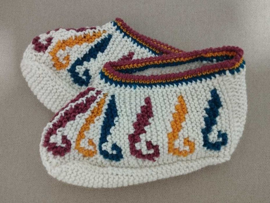 Домашние следки, ручная работа