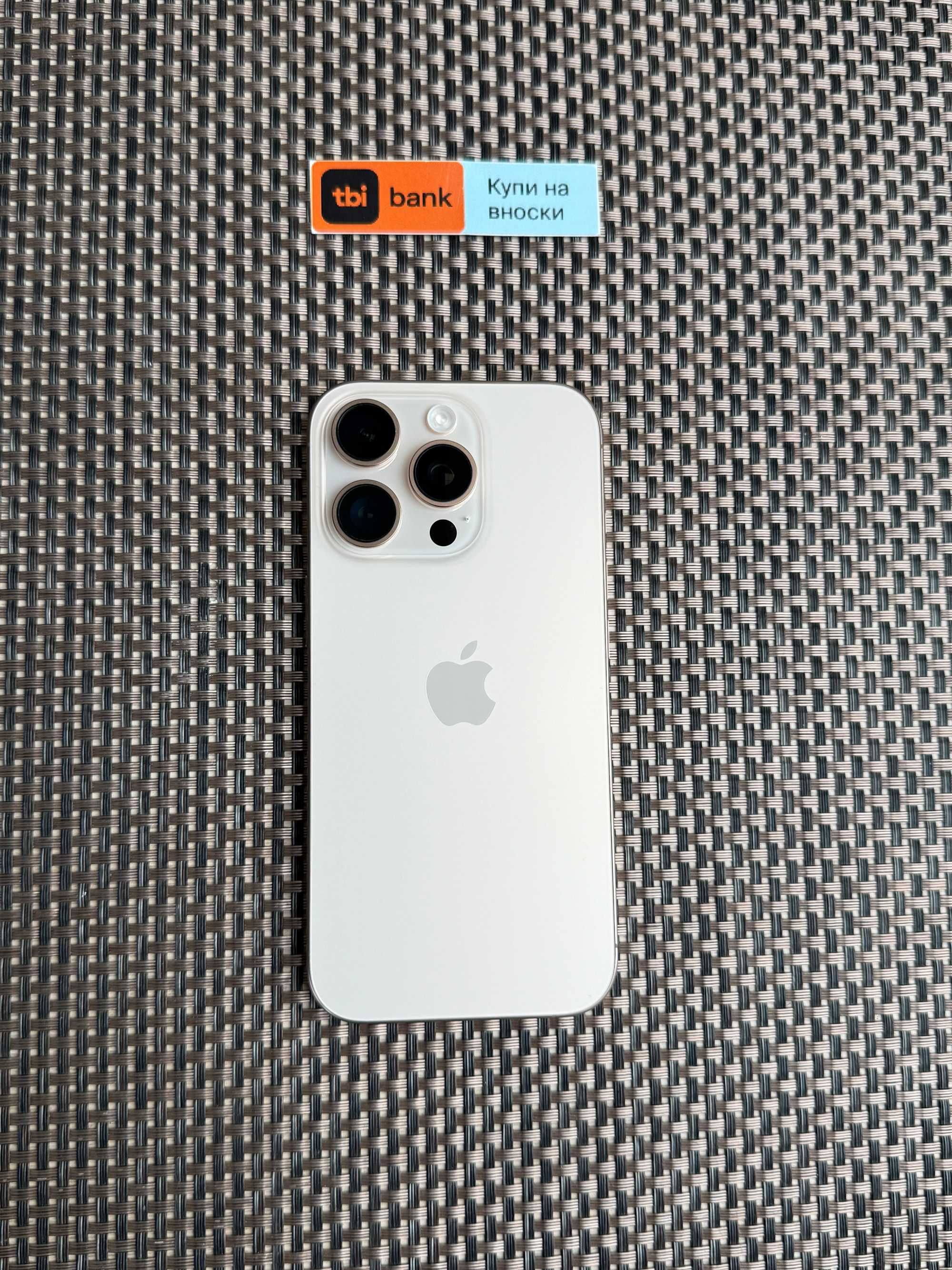 100% Батерия! 256GB! iPhone 16 Pro Лизинг от 76лв/м Desert Titanium