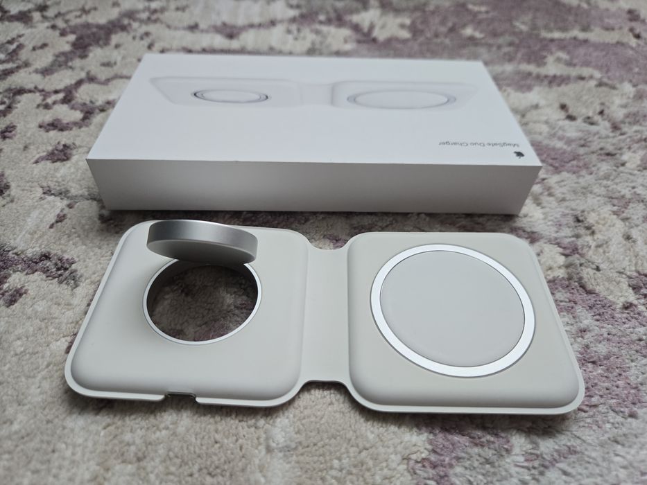 Incarcator ceas + telefon Apple magsafe Duo original