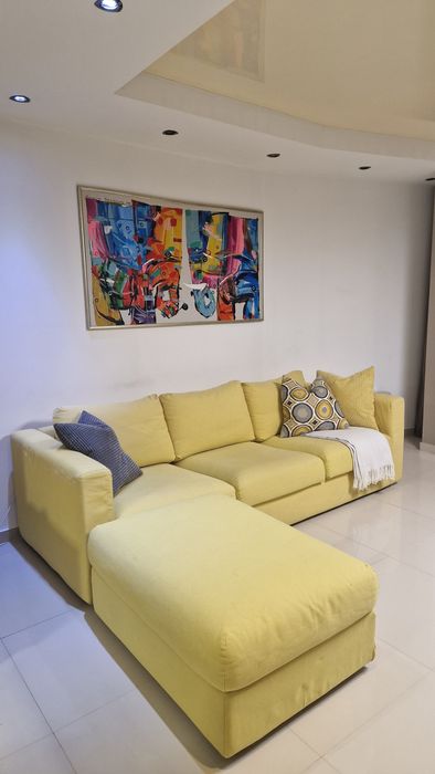 3-местен диван и табуретка Vimle IKEA