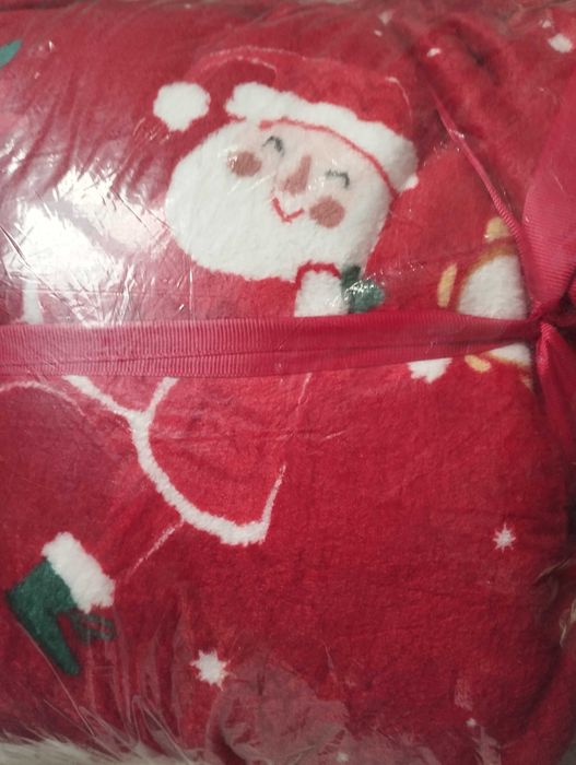 Подарочный новогодний плед