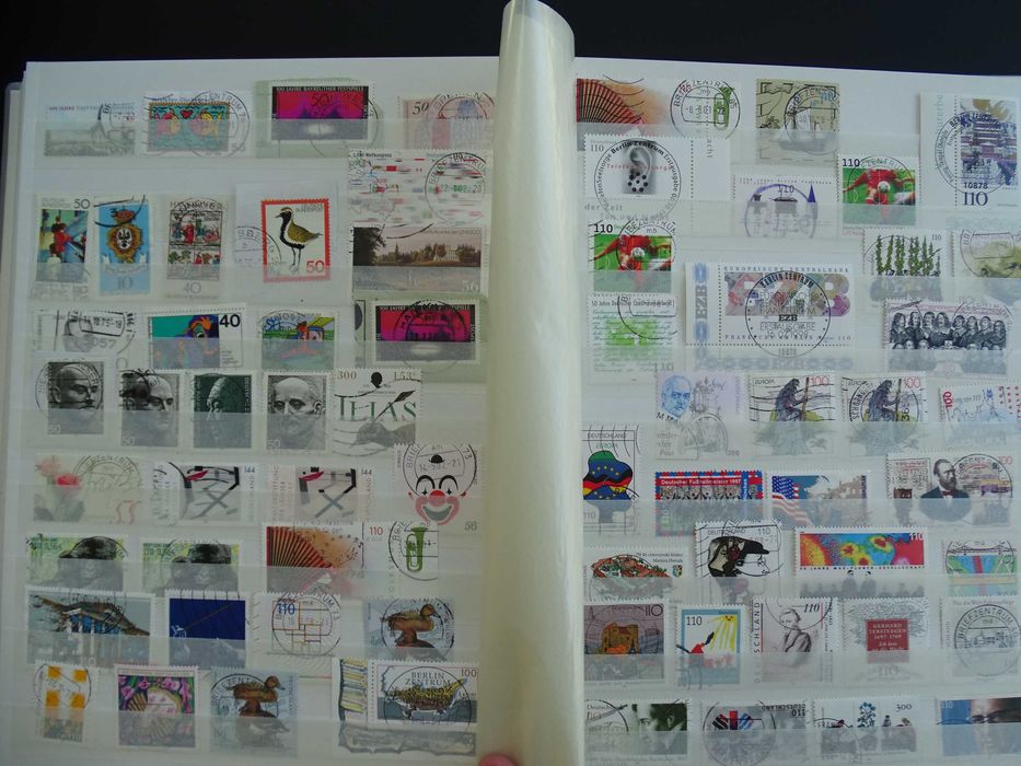 Germania Bund - Clasor cu timbre stampilate 1960-2000 (Lot 338)