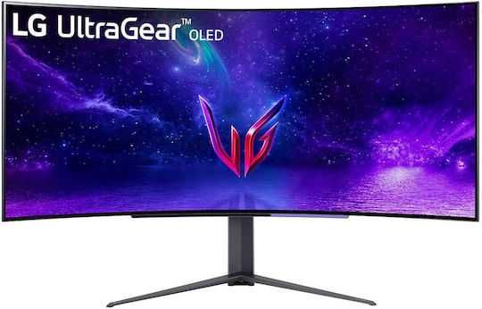 Monitor gaming, LG, 45GR95QE-B, 45", OLED, 21:9, 3440x1440, 240Hz