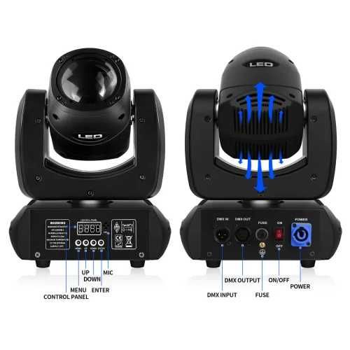 100w mini moving head