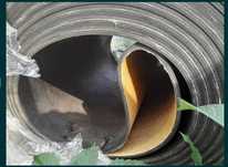 Banda cauciuc, circulara, insertie textila 7mm grosime cu 60cm latime