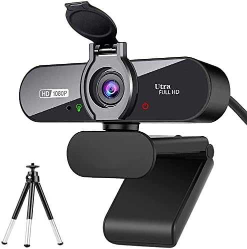 Нова Webcam за Конференции и Стрийминг 1080P Трипод Включен Уеб камера