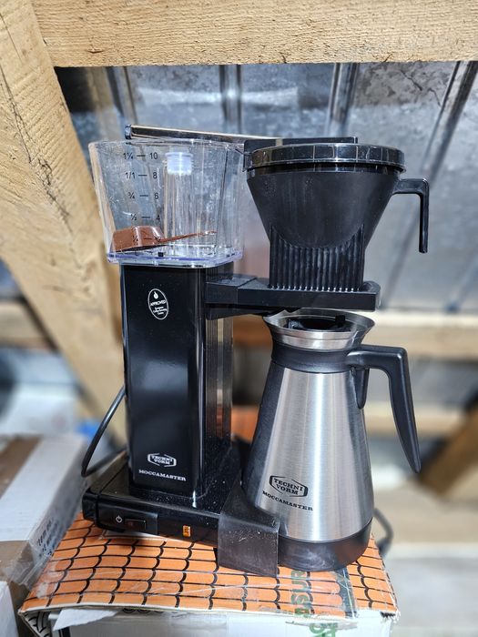 Cafetiera Moccamaster KBGT741, 1520W, 1.25L, 10 cesti, Negru