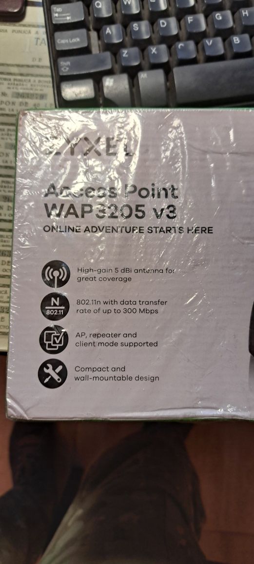 Access Point Zyxel WAP3205 V3 802.11BGN