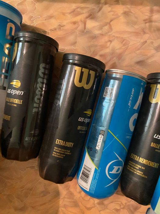 Банки от теннисных мячей