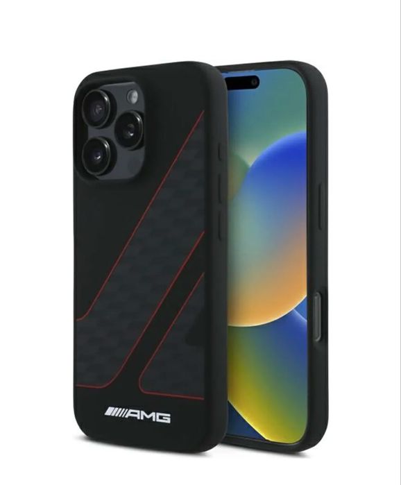 Carcasa ORIGINALA Mercedes AMG pentru Iphone 16 Pro