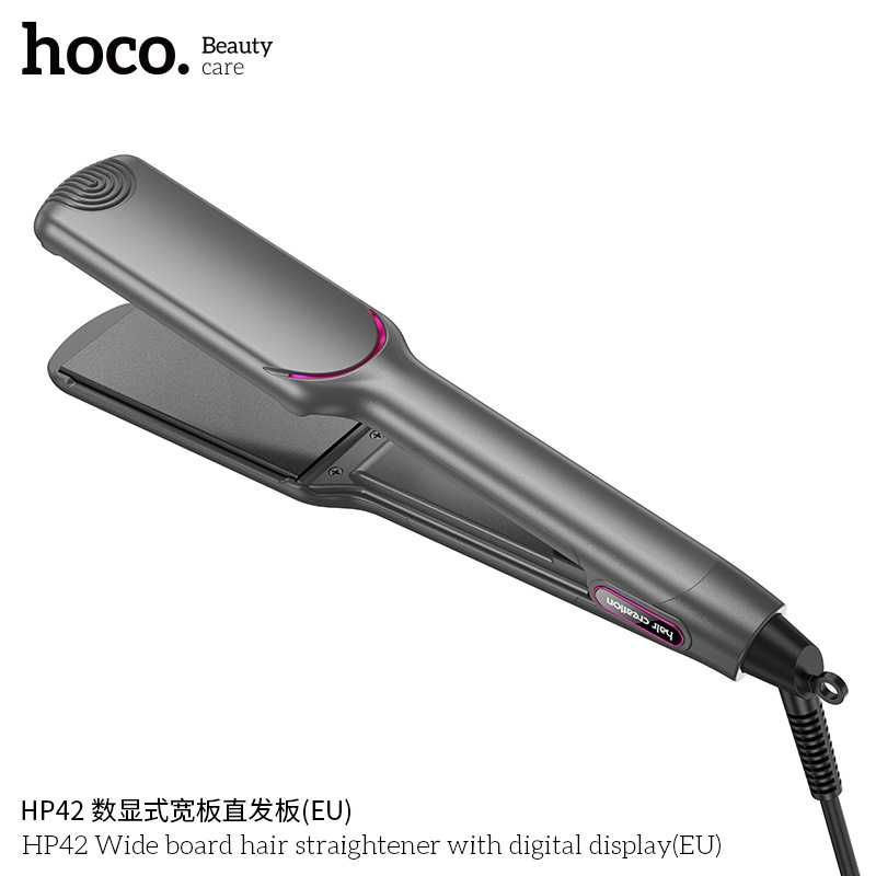 Hoco HP42 Выпрямитель для Волос с Широкой Доской и дисплеем EN Dyson