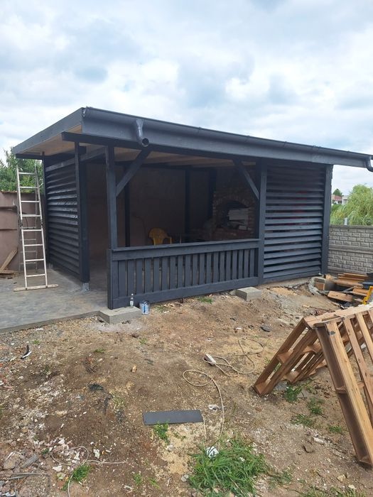 Foișor și terase mobilier și gradina