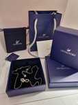 Lănțișor Swarovski Lifelong Bow Necklace White Rhodium Plated