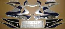 Стикери Сузуки 750 GSXR 2000-2001г Suzuki GSX-R лепенки графики k1 к1
