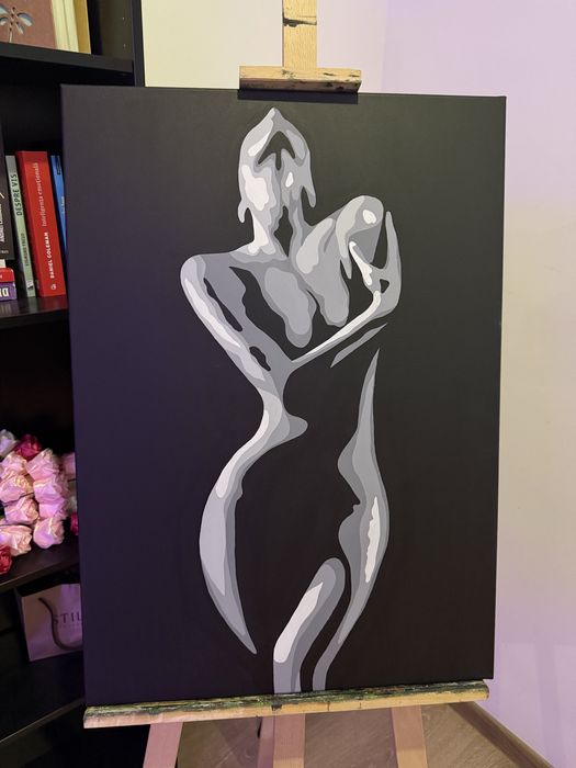 Tablou pictat manual