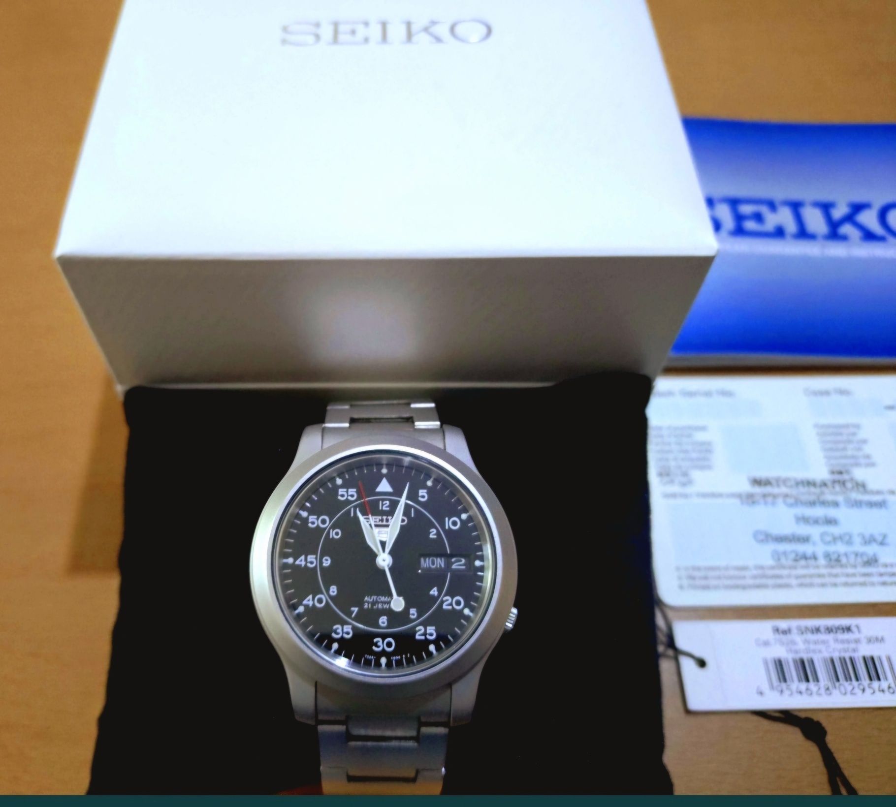 **Seiko Automatic 21 jewels