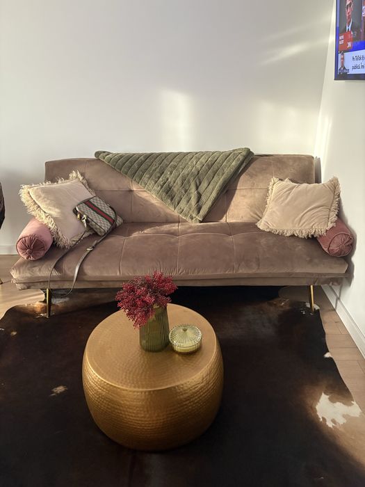 Canapea catifea luxury mobexpert extensibila