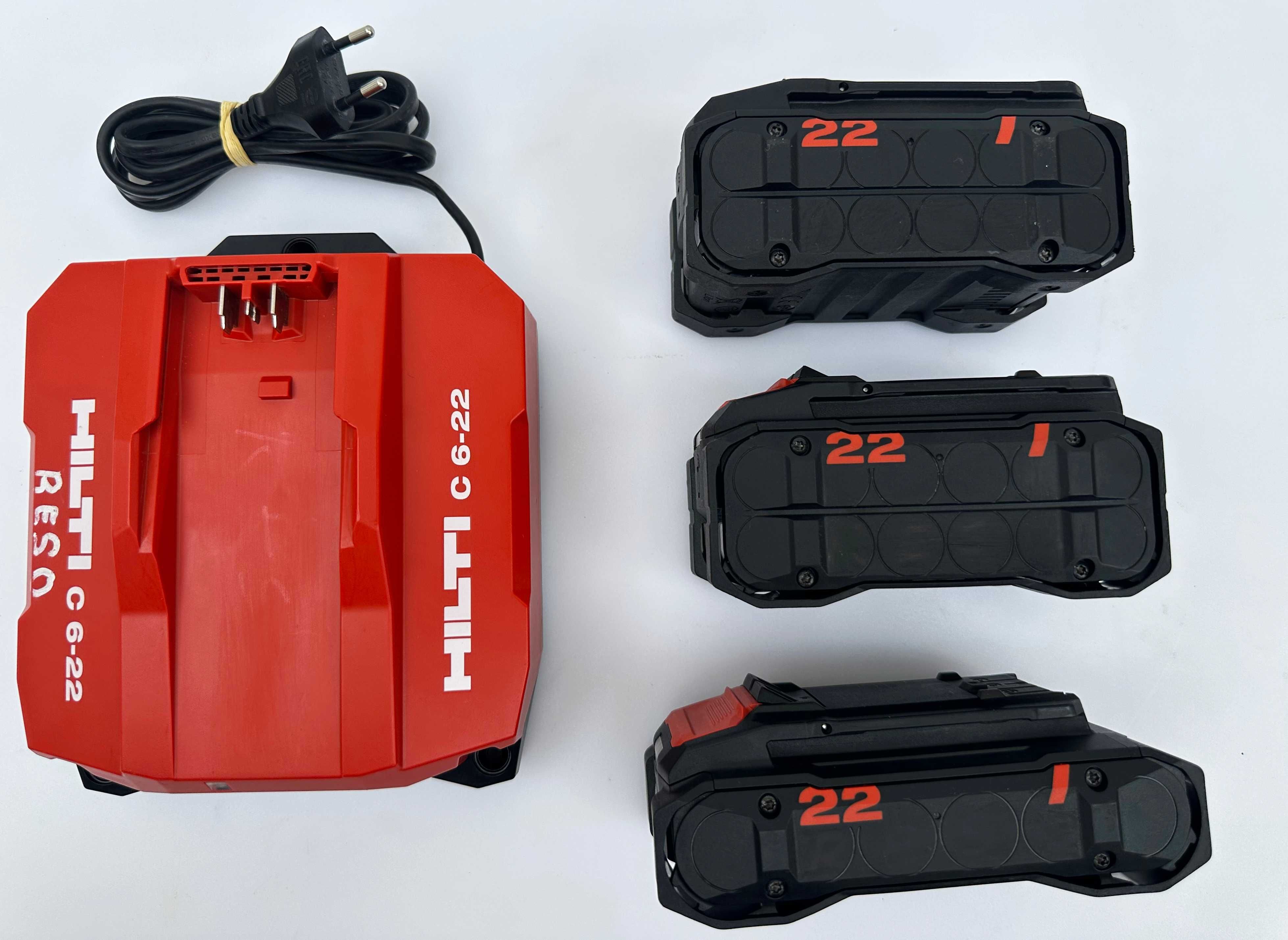Hilti Nuron - Нов Безчетков сет от перфоратор, ъглошлайф и винтоверт