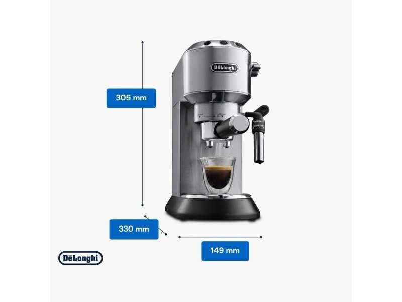 Кафе Машина за Професионално Еспресо у Дома DeLonghi Dedica EC685