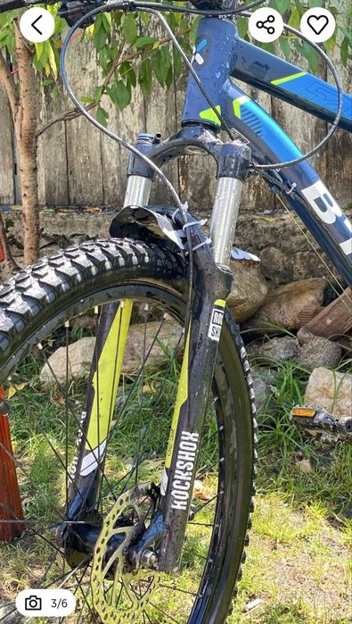 Bicicleta Rock Rider btwin 520 custom