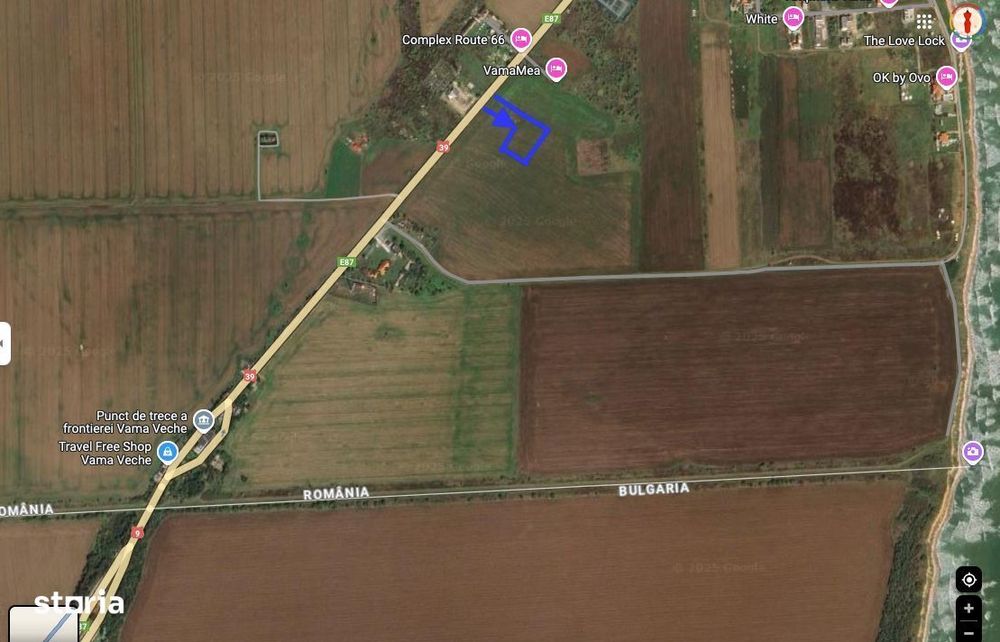 Vânzare teren Vama Veche, 937 mp, cu vedere la mare!