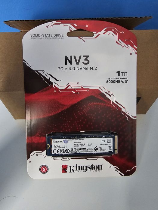 SSD NVME Kingston NV3 1TB PCIe 4.0 – M.2 NOU