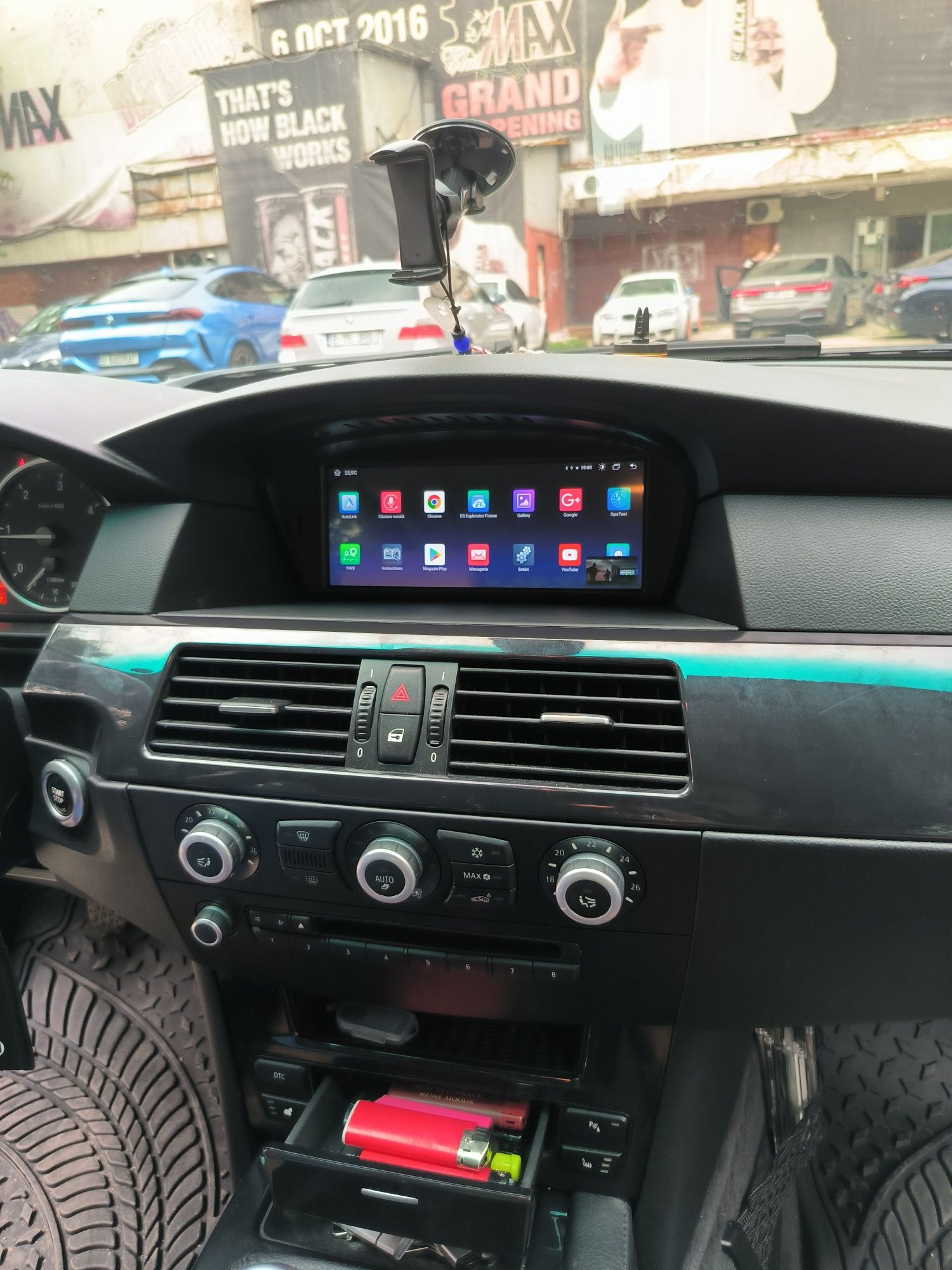 Navigatie Android BMW E90 E91 E92 E93 E60 E61 Waze YouTube GPS