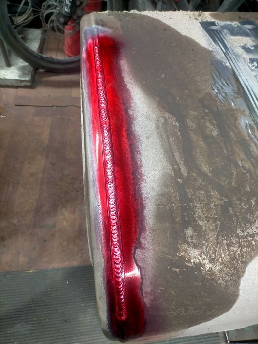 Аргонная сварка Бензобак сварка аргон