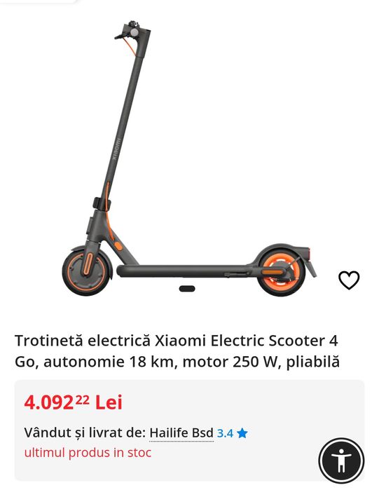 Xiaomi Electric Scooter 4 GO