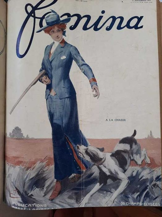 colectie revista Femina 1911 publicata de Pierre Lafitte
